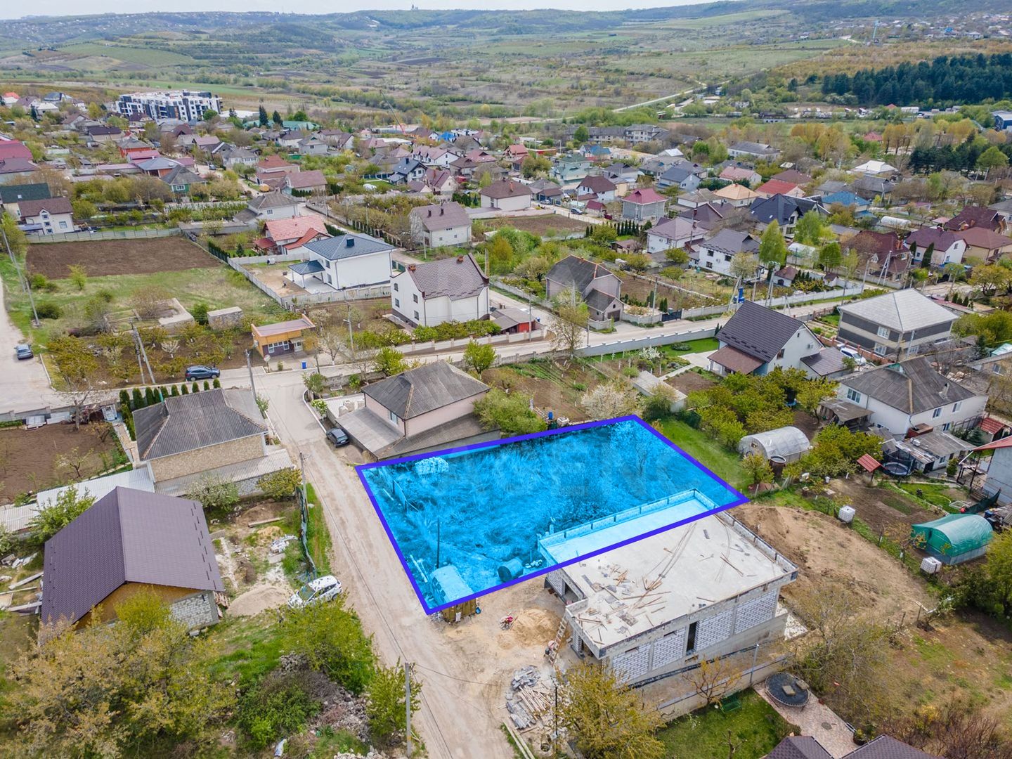 Vânzare, teren pentru construcție, str. Voluntarilor, Trușeni - Poză 4