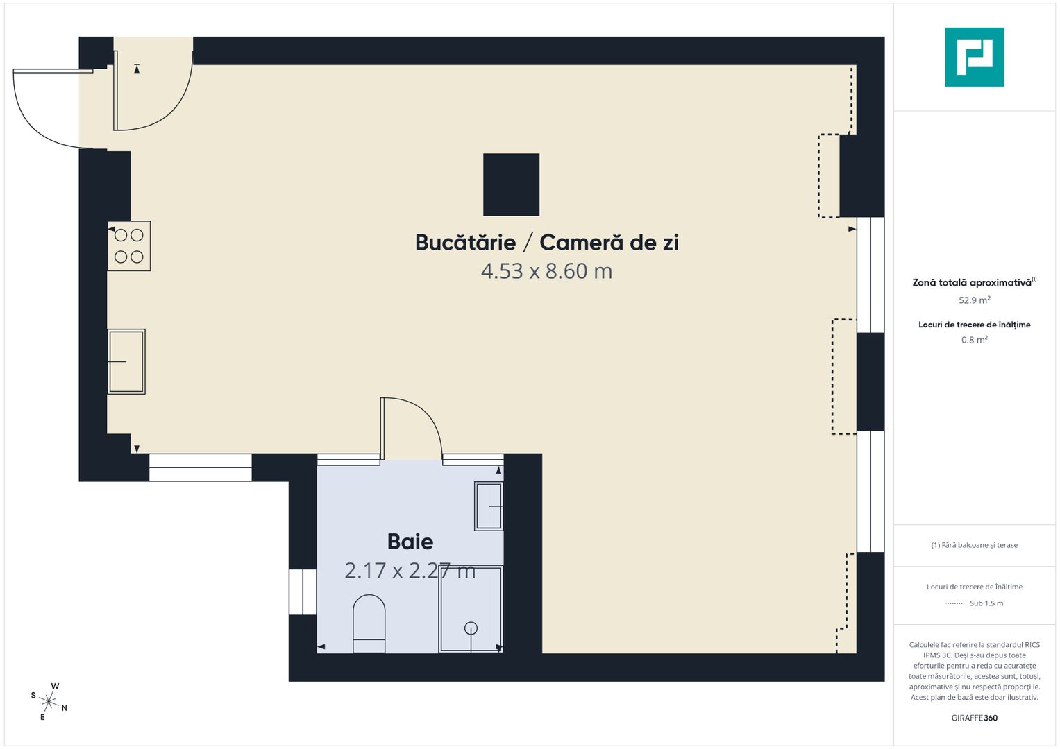 Studio luminos si spatios, Mihai Bravu - Mosilor - Poză 9