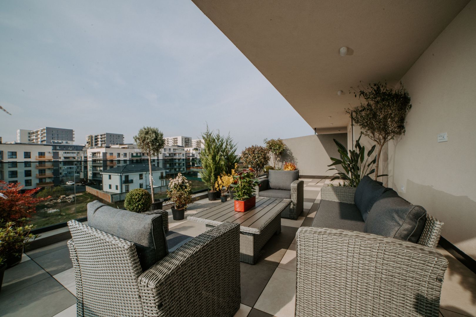 Penthouse 2 camere mobilat utilat panouri solare pompa caldura - Poză 11