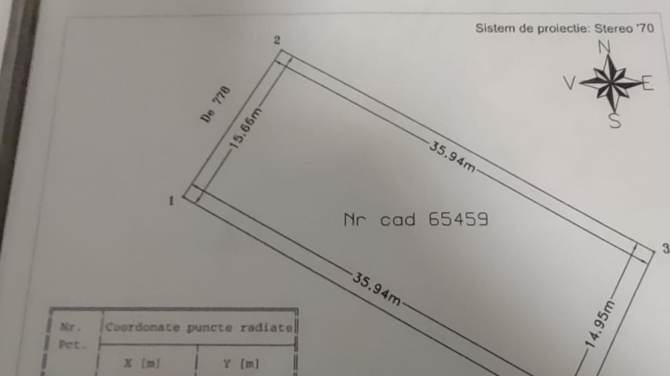 550mp teren intravilan in localitatea Pruni - oras Magurele -jud Ilfov - Poză 1