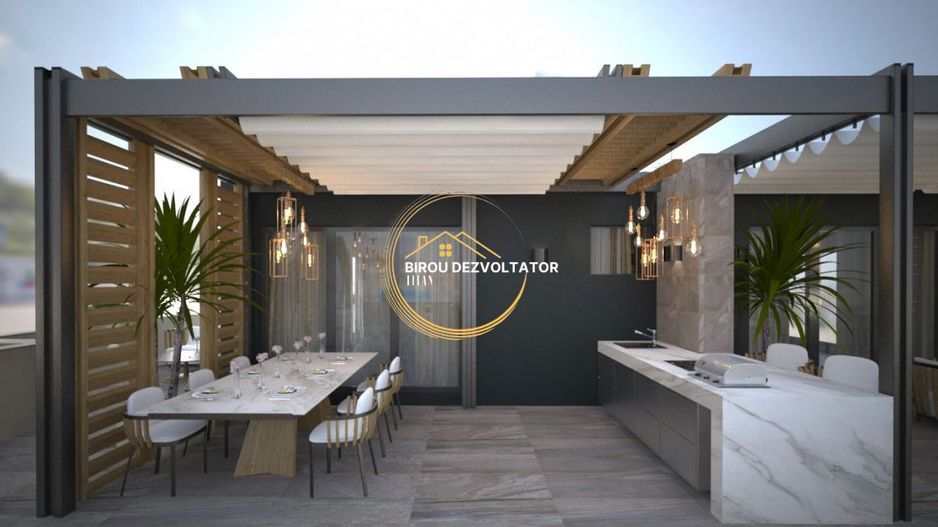 Apartament Penthouse vedere superba libera Parc metrou 1 decembrie - Poză 3