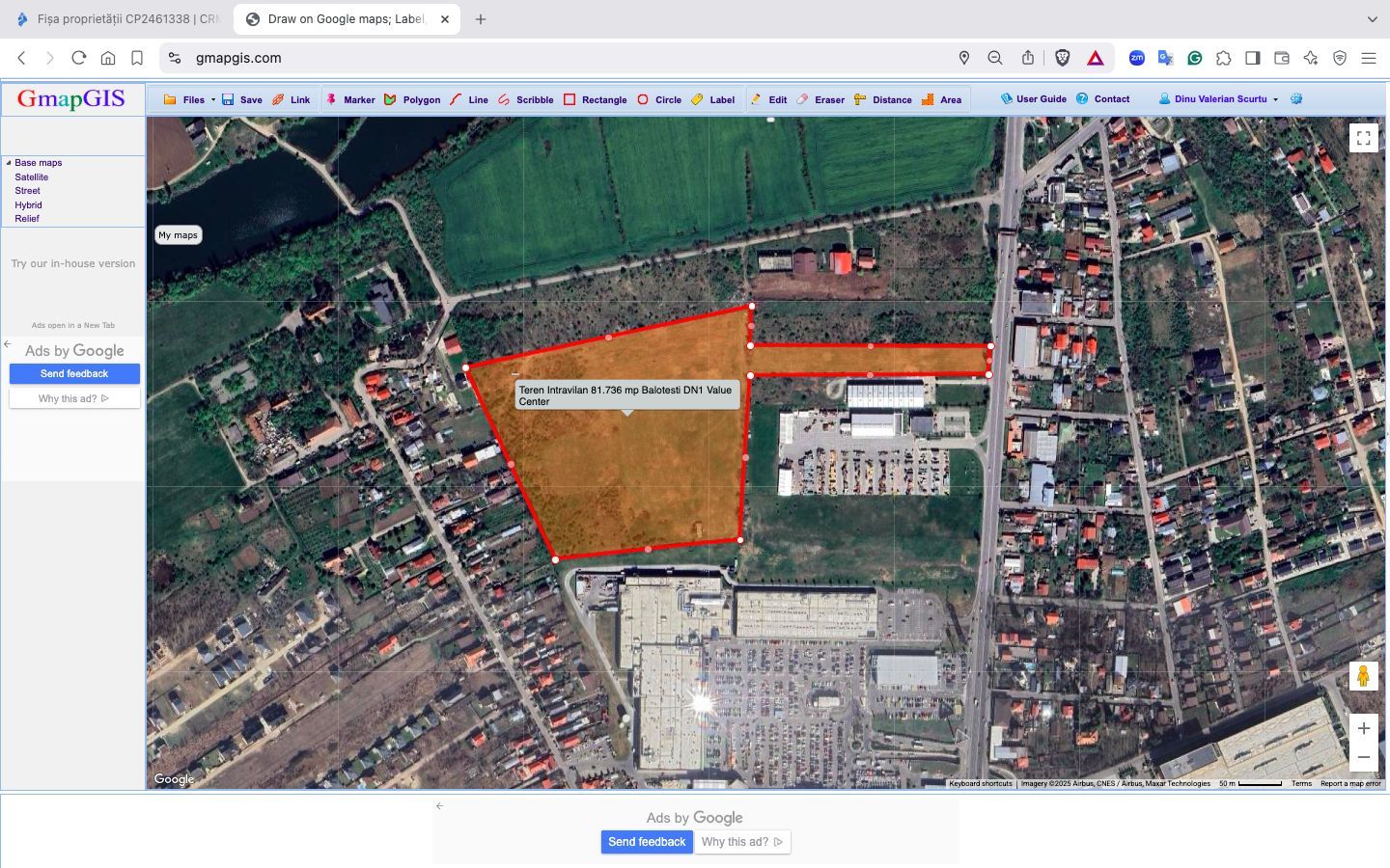 Teren Intravilan Balotesti 81.736 mp DN1 Value Center - Poză 2