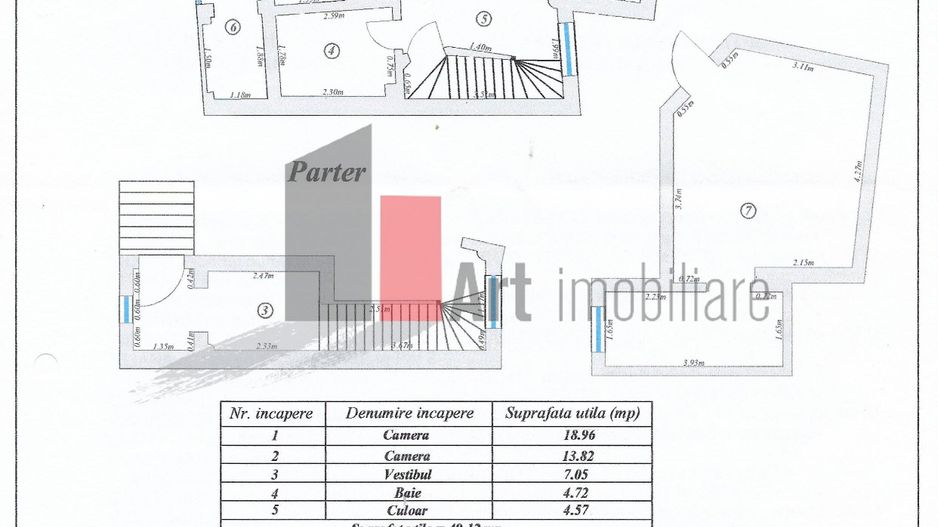 Apartament 2 camere in Vila | zona Decebal - Poză 11