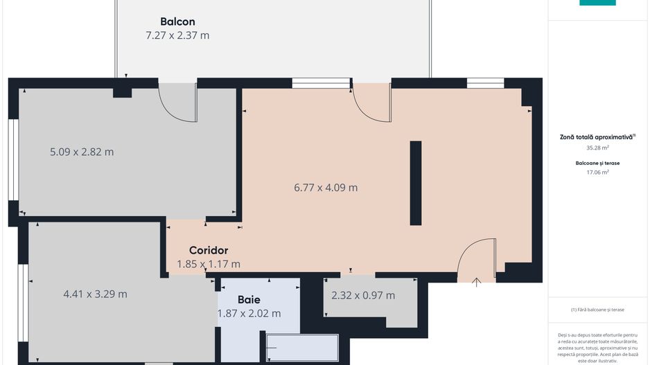 Apartament modern cu 4 camere, curte și terasă – liniște și confort ap - Poză 8