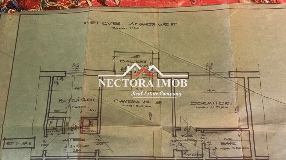 NECTORA IMOB-Apartament 2 camere, 51 mp, Sanmartin, Etaj 2, mobilat - Poză 7
