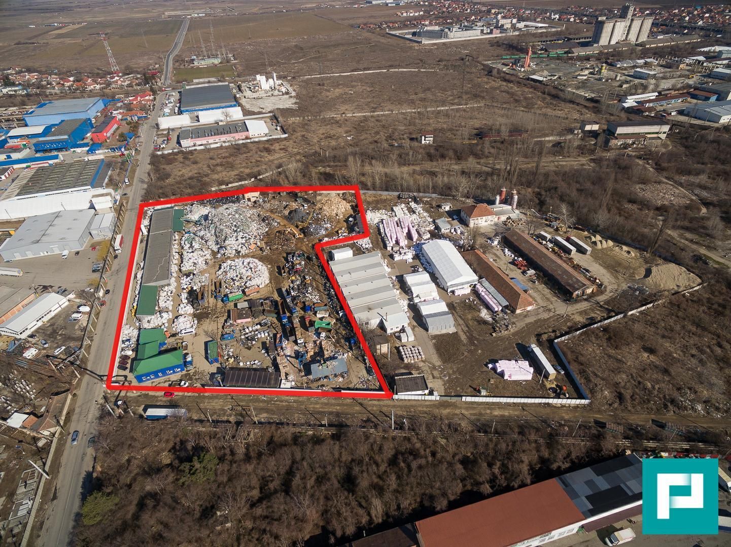 Platformă industrială cu linie CFR funcțională - Poză 2