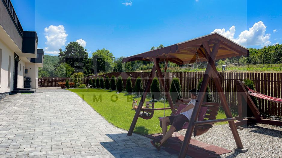 Casa exclusivista cu piscina, 150mp, teren 1500mp, zona Somesu Rece - Poză 22