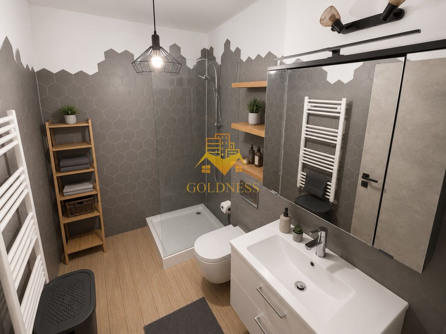 2 Camere, Parcare subterana, Romul Ladea, Modern, AC, Borhanci, Profi - Poză 6