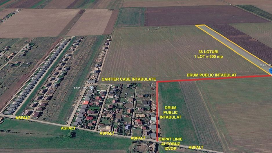 Loturi Teren Izvor – 500 MP | Preț începând de la 8.990 € - Poză 2