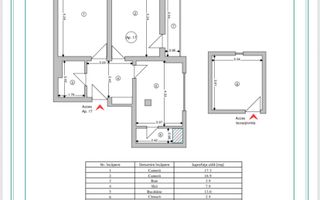 Apartament 67 mp Brasov Vechi PANORAMIC VIEW *IDEAL INVESTITIE* - Schiță 11