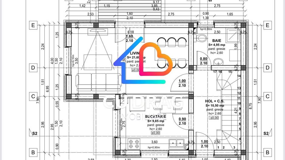 Duplex Gusterita 120mp utili - Poză 3