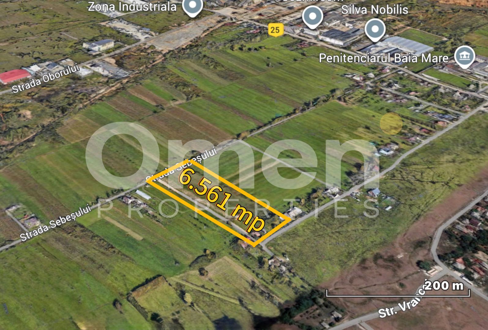 Teren de vânzare – exclusivitate, Baia Mare, strada Sebeșului - Poză 1