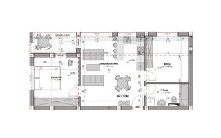 Apartament 3 camere - finisat la cheie, aer conditionat DaVinci Homes, Sibiu - Schiță 9