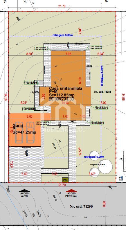 Proiect 8 case autorizate Jucu | 8000 mp | 2 accese | 60€/mp - Poză 6