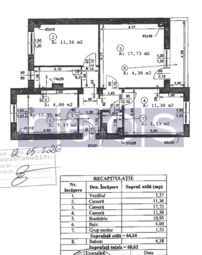 VANZARE 3 CAMERE | ZONA TINERETULUI-GHEORGHE SINCAI - Poză 1