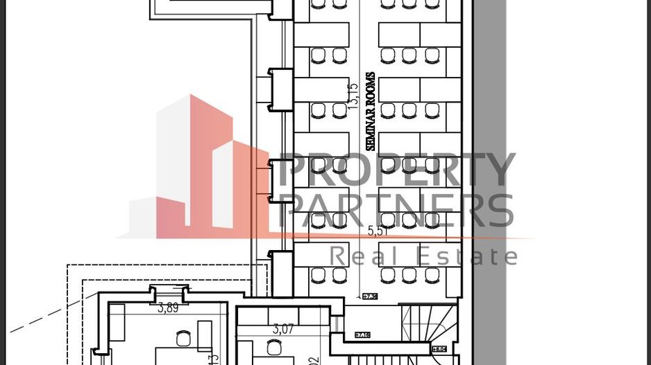 Birouri de inchiriat  200 mp în Palatul Ghica. - Schiță 14