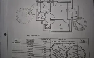Apartament 4 camere decomandat | Traian, Râmnicu Vâlcea | 70,43 mp, etaj 4 - Poză 12