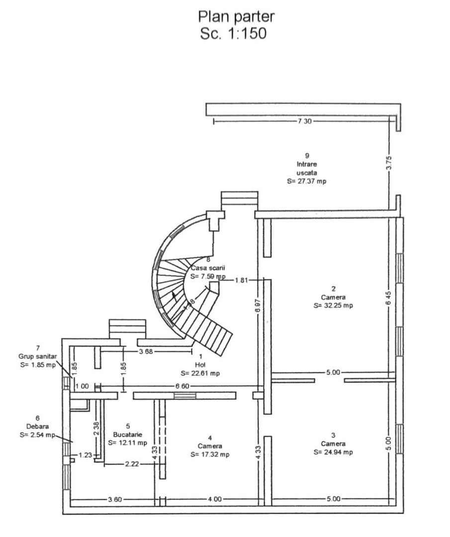 Casa versatila   P+E+M in zona  isorica Sinaia - Poză 9