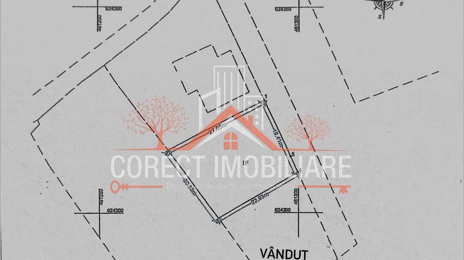 🌳 Teren de vânzare – 500 mp, Bistrița, str. Ion Pop Reteganu - Poză 1