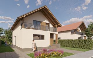 Case individuale în Sânpetru, cu teren 400 mp și toate utilitățile - Poză 2