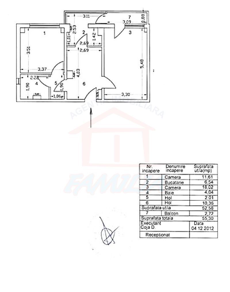 🏡 Apartament spațios 2 camere, decomandat, Mazepa – etaj 7,  lift - Poză 10
