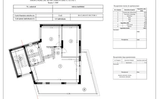 Apartament 3 camere Herăstrău / loc de parcare - Schiță 15