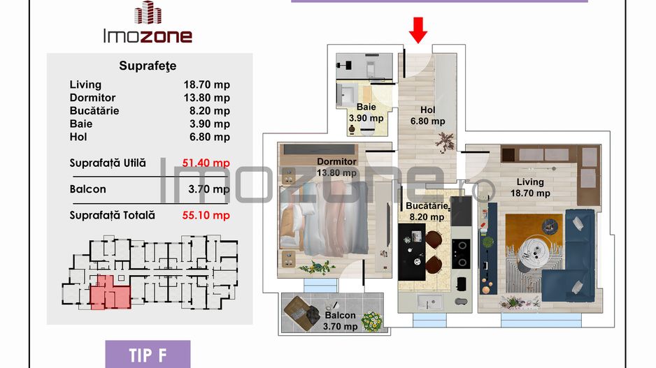 STRADAL - 2 CAMERE in Drumul Taberei langa METROU, liber, NOU, COMISION 0%, UNIC - Poză 1