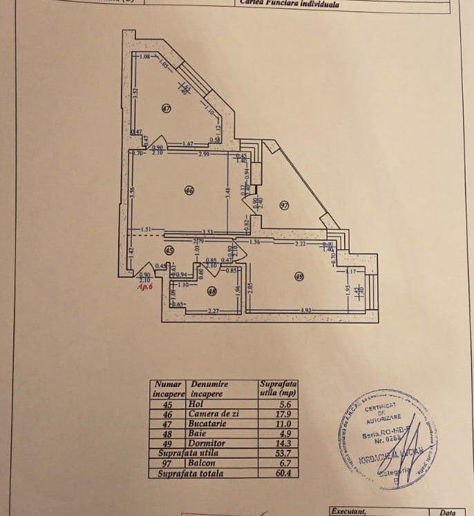 Apartament 2 camere de închiriat – Atlas Residence - Poză 13