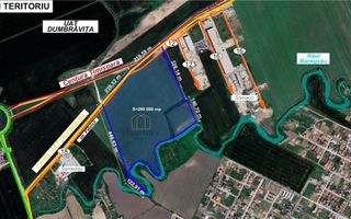 Dumbravita 20 Hectare Teren Industrial - Hale Productie - PUZ Aprobat - Poză 1