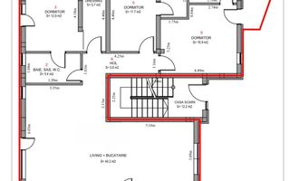 Apartament 4 camere /gradina 200 mp/finisaje premium/Cartierul Arhitectilor - Poză 19
