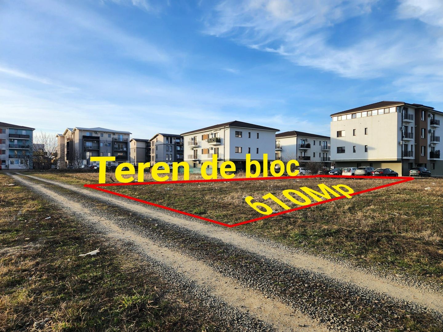 Teren locuinte colective-Giroc - Poză 1