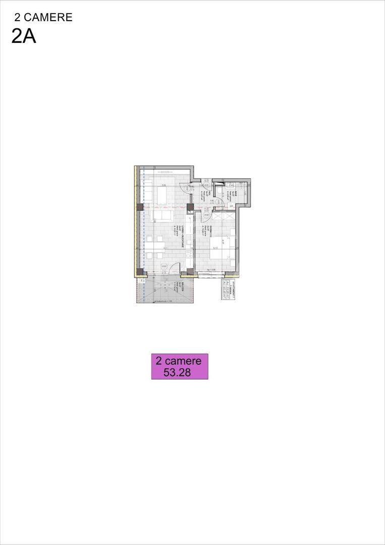 Vânzare, apartament, 2 camere, Iași - Poză 2