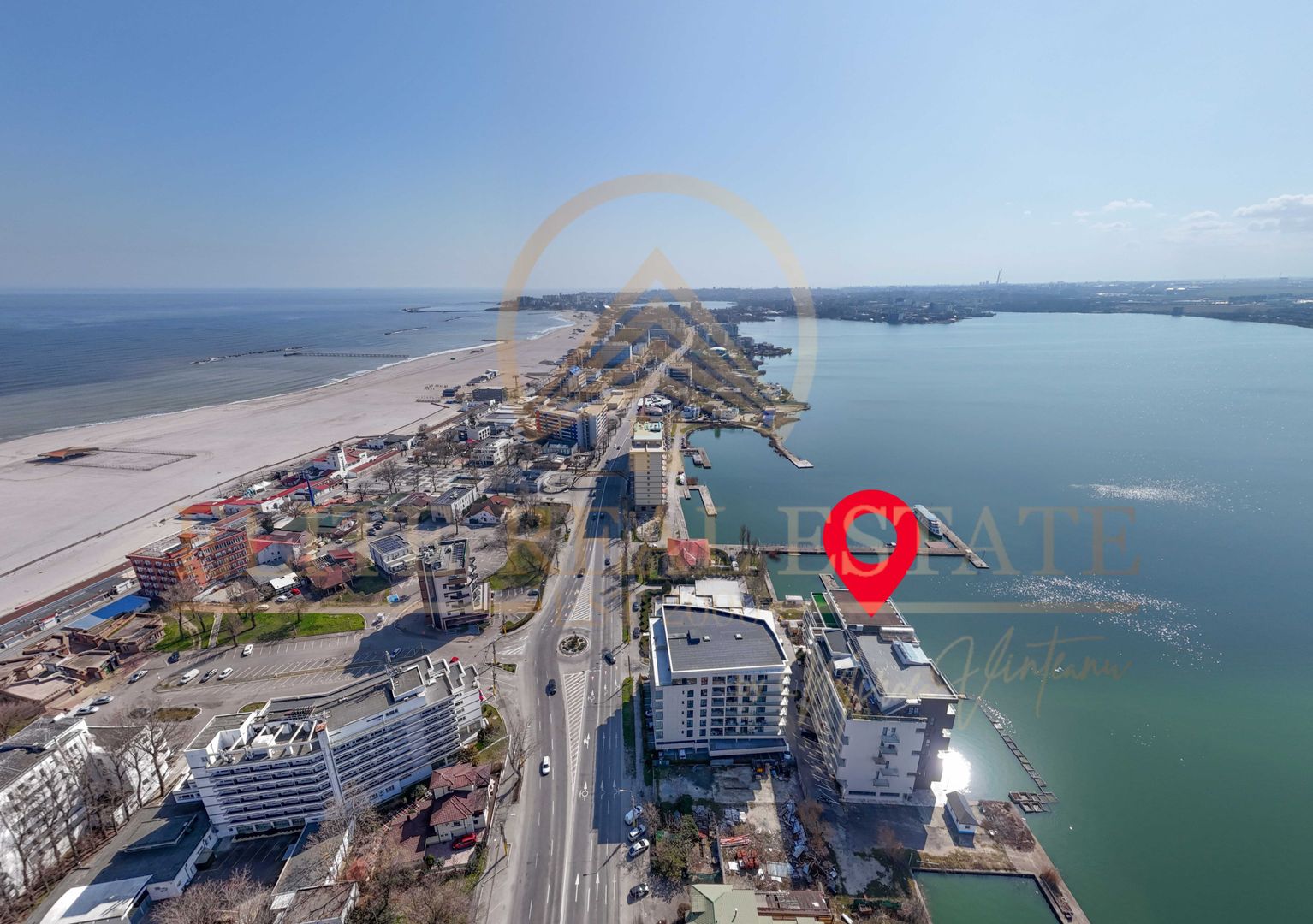Apartament 2 camere, vedere frontală lac, in Statiunea  Mamaia, - Poză 38