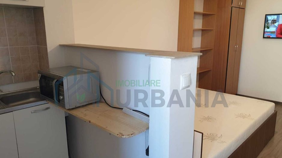 Garsonieră de închiriat, zona Gării Nicolina, 26 mp, complet utilată - Poză 4