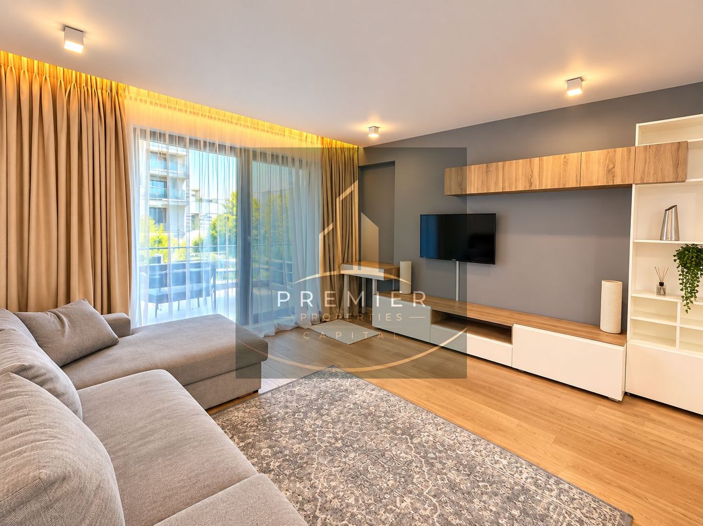 Apartament 2 camere de închiriat One Herăstrău Plaza, terasă 35 mp - Poză 6