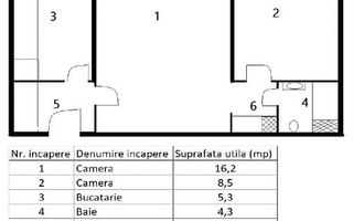 Apartament 2 camere Universitate, vedere panoramica, balcon,  2 min metrou - Poză 8