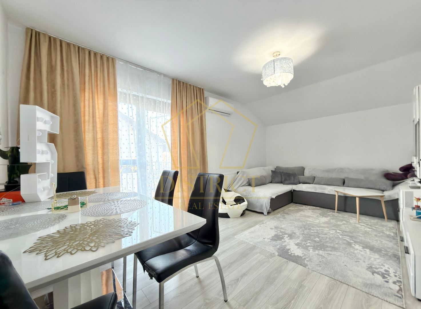 Apartament cu 2 camere complet mobilat si utilat la etajul 1 in Giroc la asfalt. - Poză 6