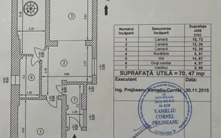 Vanzare casa 5 camere, singura in curte, zona Grivita-Turda-Ion Mihalache - Poză 15