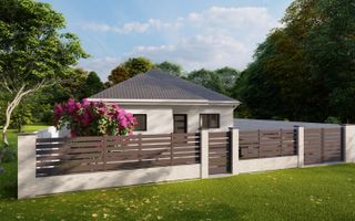 BG124-Teren cu Aut.Constr Proiect Casa parter 614 mp - Poză 15