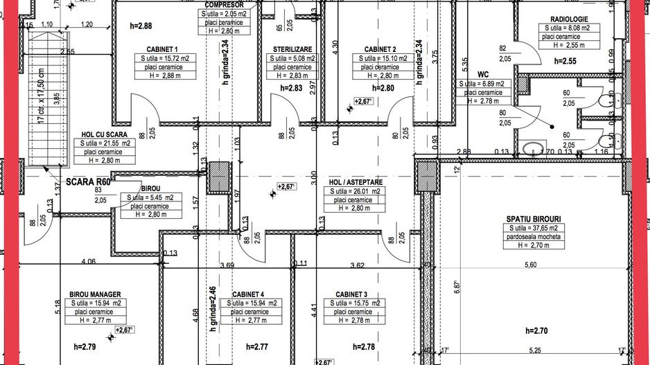 Spațiu de birouri de la 200 - 600mp - Poză 5