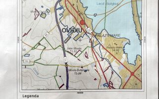 Ovidiu - Teren intravilan 990 mp, colt, pozitie excelenta - Poză 2