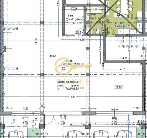 Spatiu comercial in Selimbar, ansamblu nou de blocuri, 156mp - Poză 4