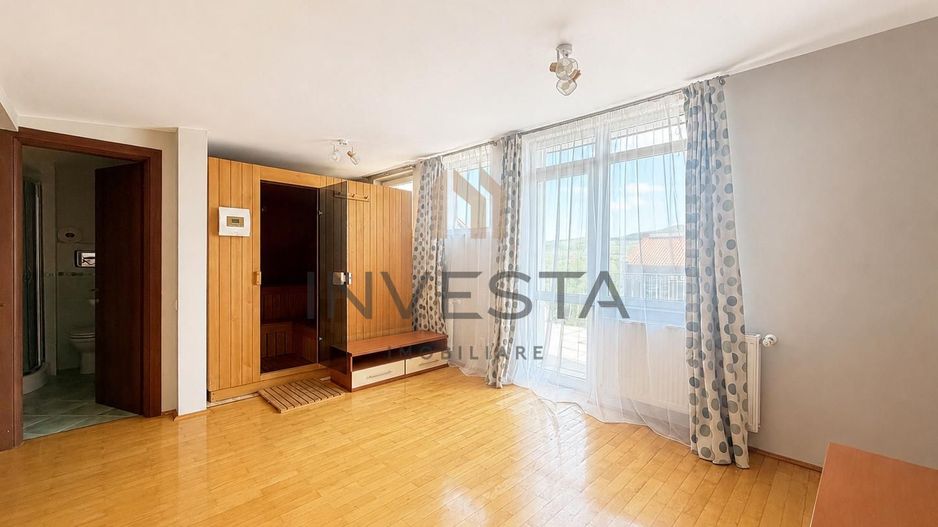 Casa de 360 mp cu sauna si garaj dublu de inchiriat in zona Buna Ziua - Poză 21