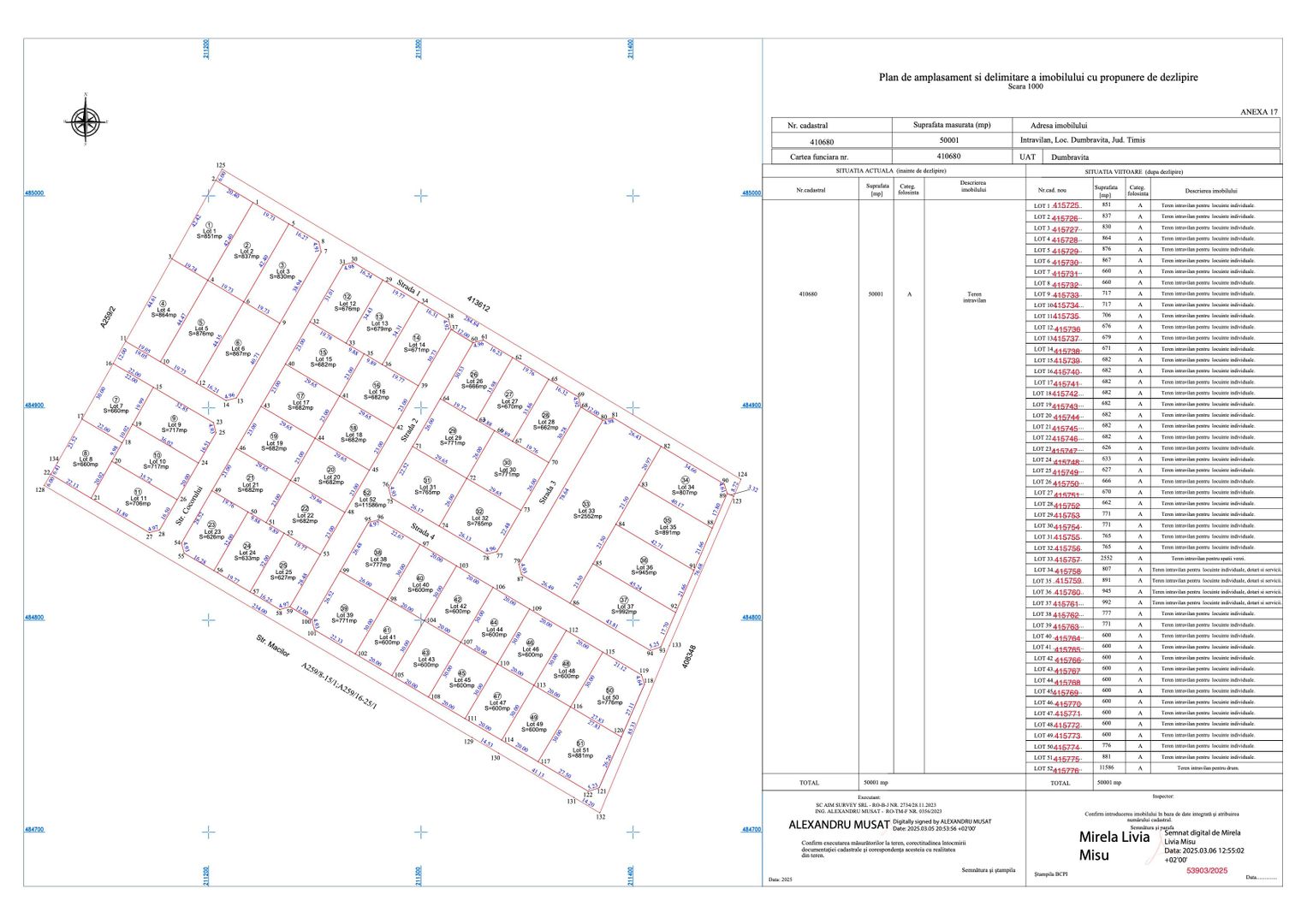 Terenuri rezidențial infrastructură planificată Dumbrăvița - Poză 1