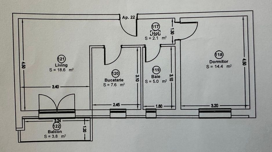 Apartament 2 camere zona Giroc - Poză 15