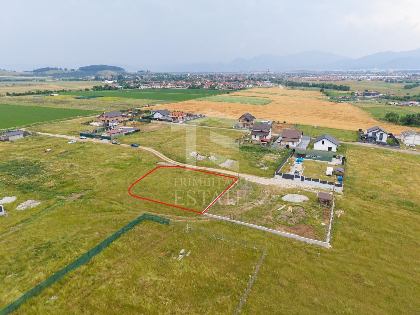 Sanpetru |Teren intravilan 733mp | 3 fronturi stradale - Poză 3
