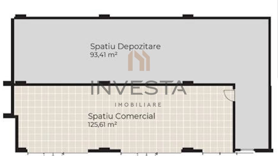 Spatiu Alimentatie Publica de vanzare, 218mp, Baza Sportiva Gheorgheni - Schiță 1