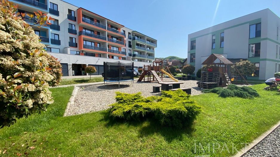 Apartament cu 2 camere, mobilat complet, complex privat - Borhanci - Poză 10