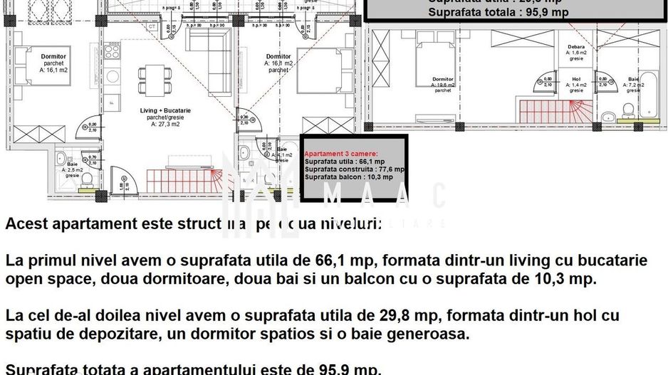 Apartament 4 Camere | 96 MPU | Cartierul Arhitecților - Poză 17