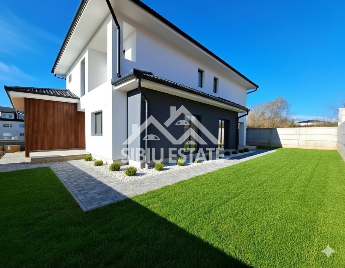 Casa individuala de lux, cu garaj, Selimbar, Sibiu - Poză 2